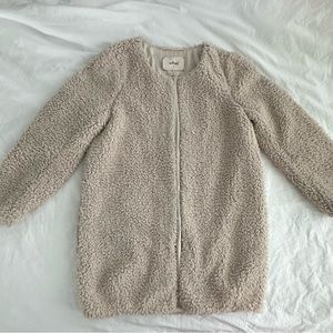 Aritzia Wilfred Sherpa Coat